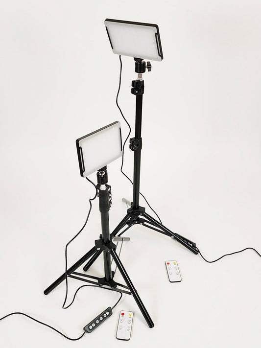 תאורת וידאו מקצועית לצילום , זום ולייבים