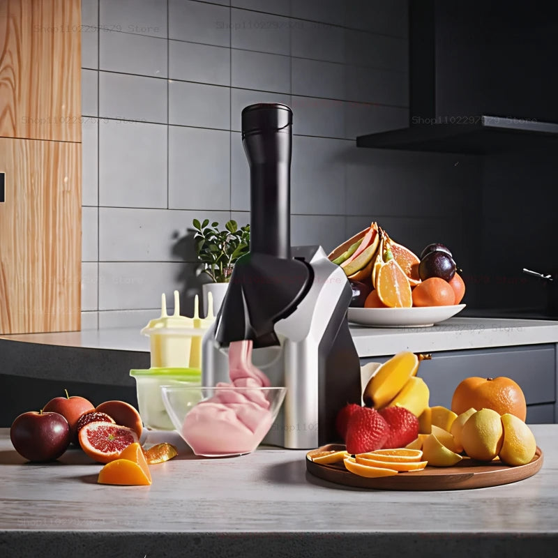 מכונה להכנת גלידה ויוגורט ביתית