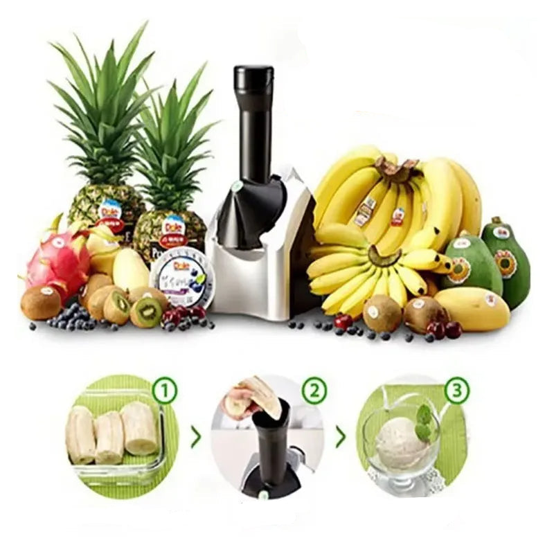 מכונה להכנת גלידה ויוגורט ביתית