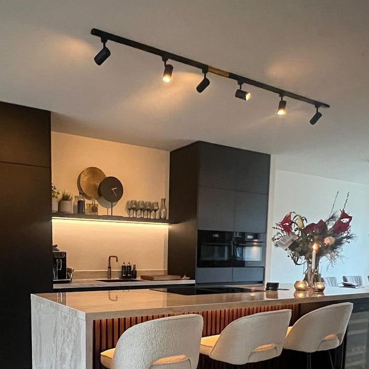 ספוטים מעוצבים על מסילה